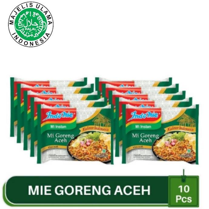 

*$*$*$*$] 10 PCS Bundling - Indomie Mi Goreng Aceh Indofood Murah