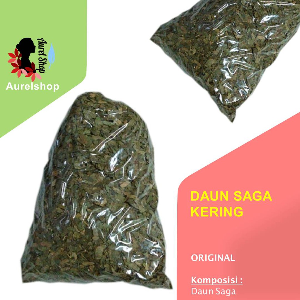 

Daun Saga Kering 1 kg (Abrus precatorius)