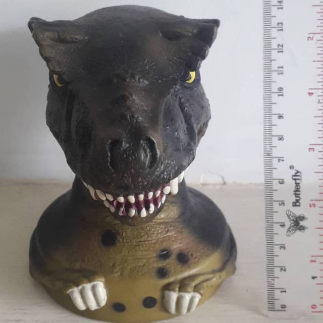 Dinosaurus t rex topper jurrasic park tutup botol action figure jurassic world jurassic park second 