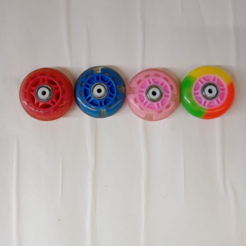 Roda karet pu/roda sepatu roda skateboard goyang/roda full karet