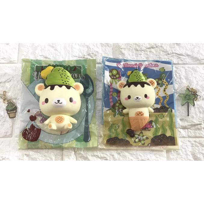 Diskon Squishy Licensed  Yummiibear Kiwi (Mascot & Mermaid) Promo Awal tahun
