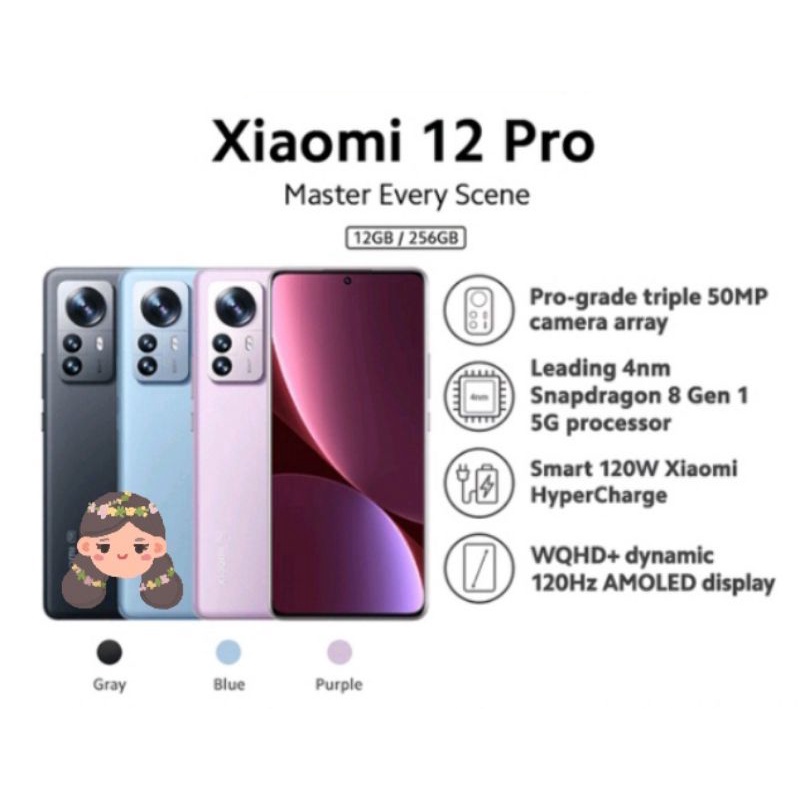 XIAOMI 12  PRO  12/256 GB