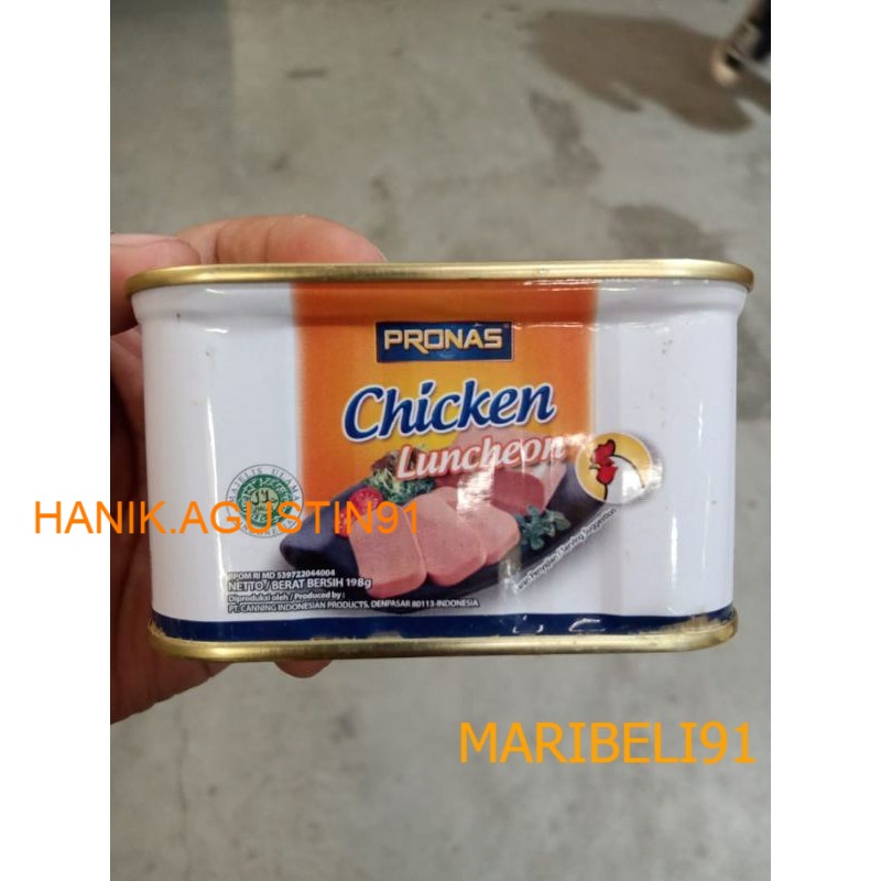 

PRONAS KORNET AYAM LUNCHEON 198gr maribeli91