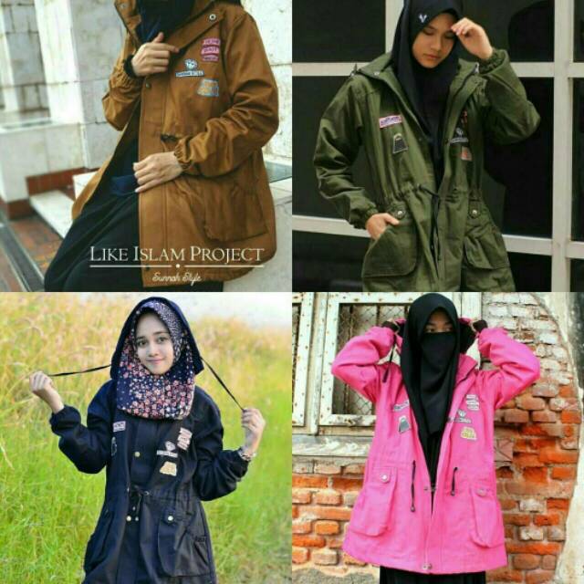 Parka muslimah by like islam project
