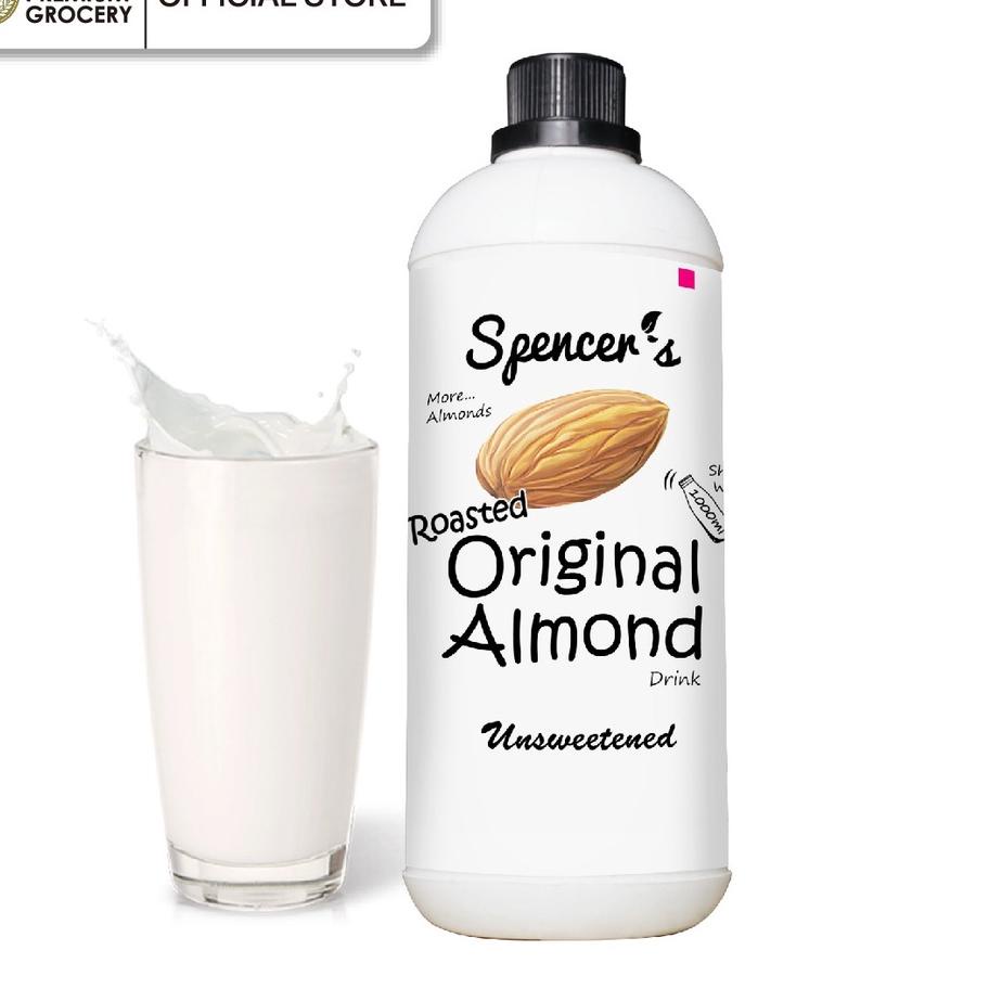 

ヹH Spencer's Roasted Almond - Original Unsweetened (1000ml) TERLARIS 3080 ❁