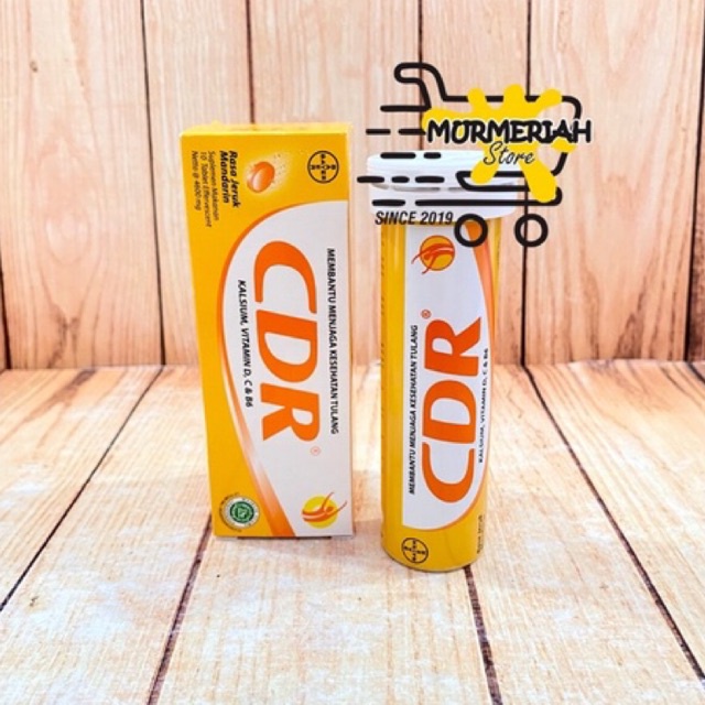 CDR botol isi 10 tablet Vitamin C 1000mg
