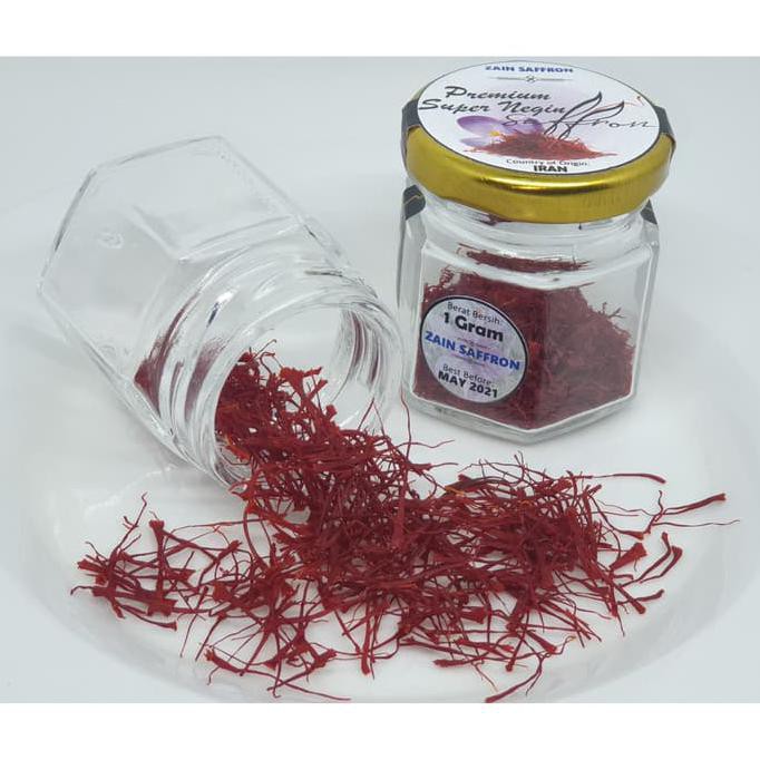 

Saffron Iran - Premium Super Negin (Grade Tertinggi) - 1 Gram Safron