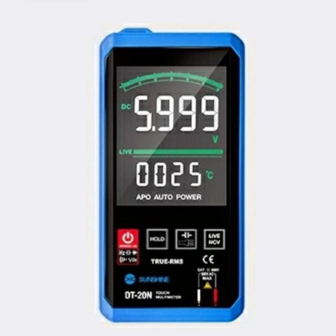 Ready Multitester Digital Sunshine Dt-20N Display Digital Touchscreen Lcd