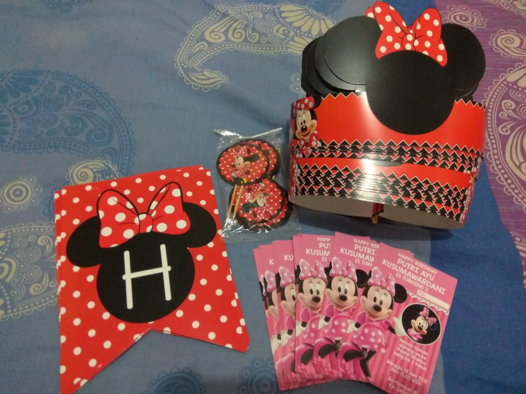 Topper Cupcake Ulang Tahun Anak