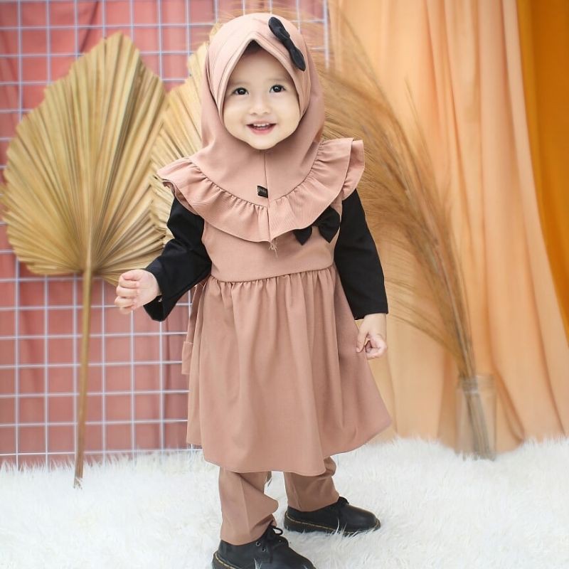 One Set Anak - One Set Nazla - Size 1-5 Tahun