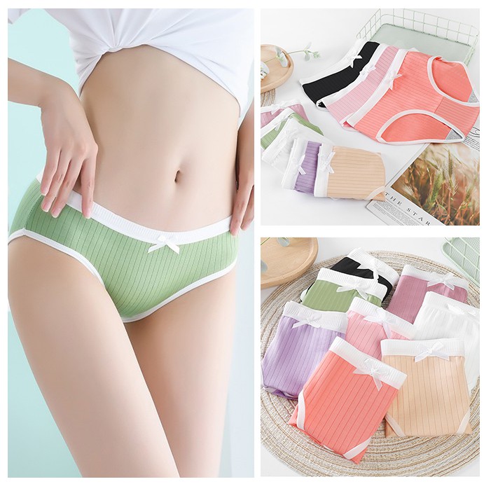 BEE - Celana Dalam Seamless Halus Cd Undies Pakaian Dalam Wanita tm 00825
