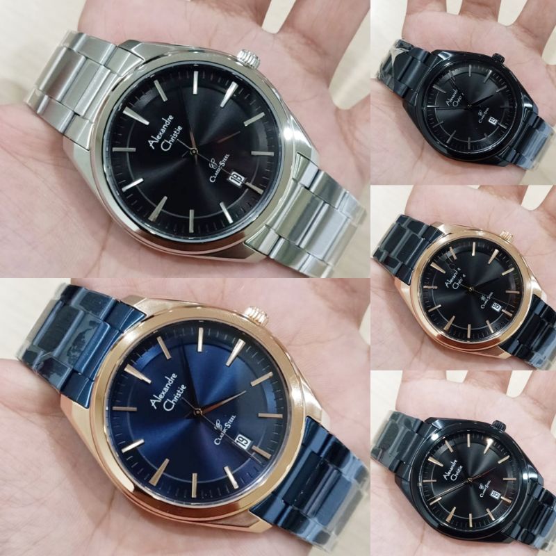 Jam Tangan Pria Alexandre Christie Ac 8654 / Ac8654 Original frer Box