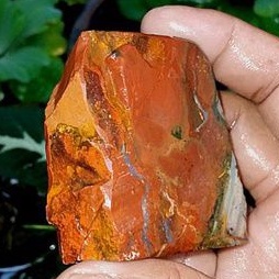 batu akik bahan pancawarna Garut merah(100)