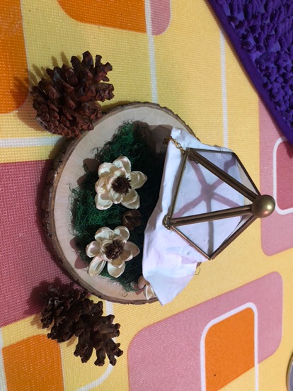 Box Ring/ Box Bearer Rustic Free Tulis Nama Terrarium Kaca Hantaran Nikah