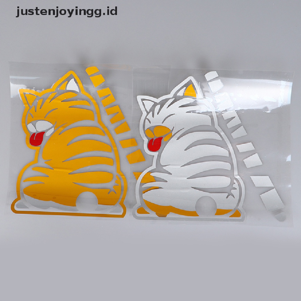 Stiker Wiper Kaca Belakang Mobil Motif Kartun 3D justenjoyingg.id