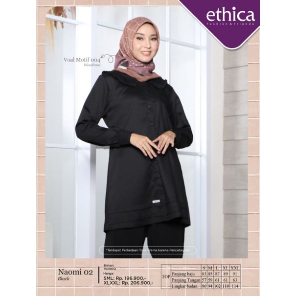 ATASAN ETHICA NAOMI 02 BLUE NAOMI 02 BLACK NAOMI 02 GREY NAOMI 002