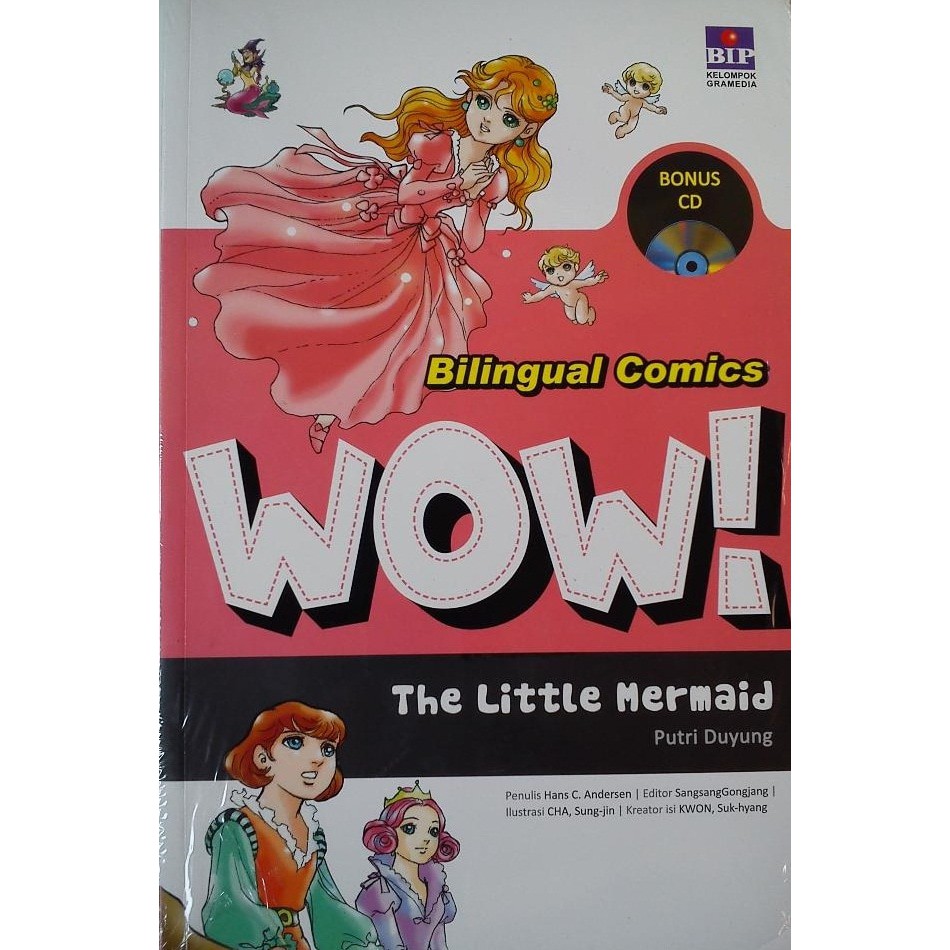 Cerita Anak Bilingual Komik The Little Mermaid Komik Wow Bonus