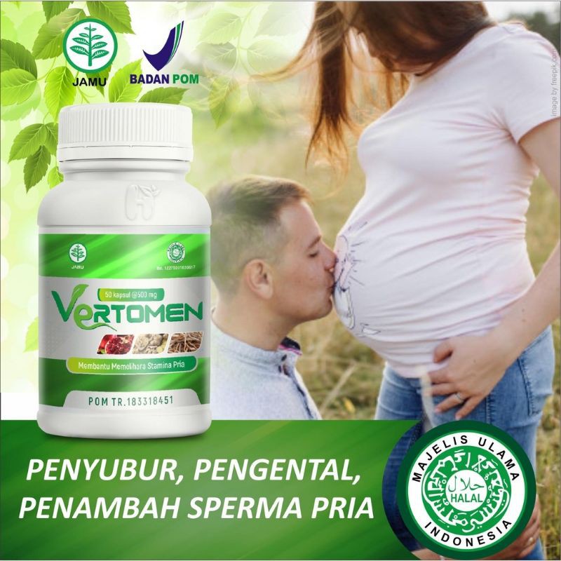VERTOMEN ASLI OBAT HERBAL PENYUBUR SPERMA PRIA - OBAT VERTOMEN 100% ORIGINAL AMAN BPOM