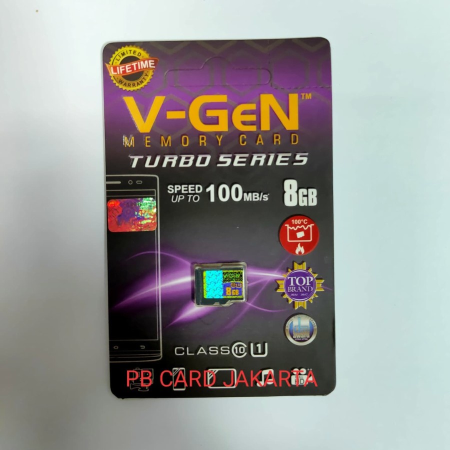 MICRO SD V-GeN 8GB 16GB 32GB 64GB 128GB TURBO CLASS 10 ( COD )