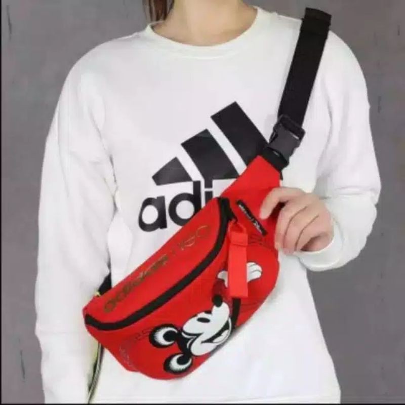 RAJA( COD ) WAISTBAG MICKEY MOUSE Waistbag Dada Fashion Korea