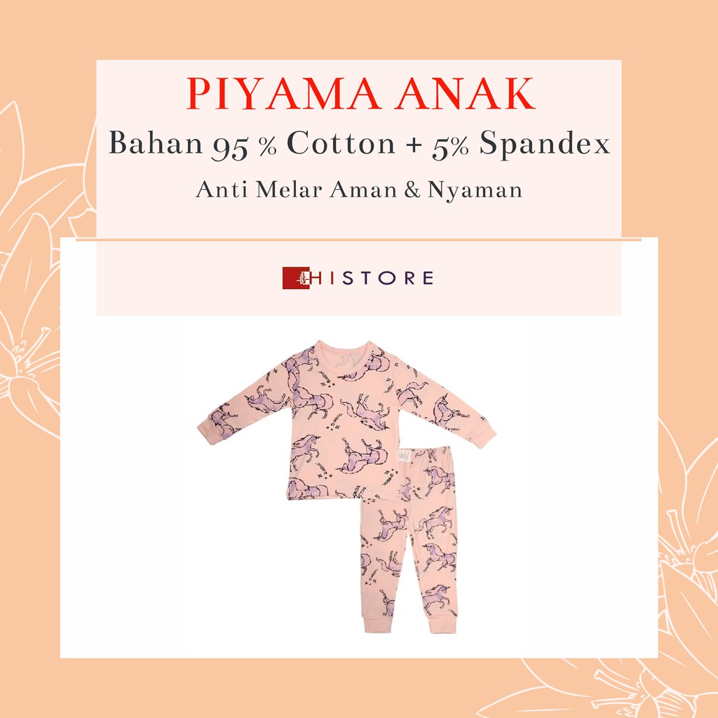 [HI] PIYAMA PAJAMAS ANAK 5 –7 TAHUN KEATAS IMPORT BAHAN PREMIUM