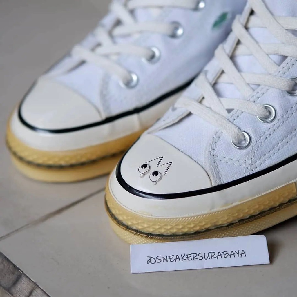 Dr Woo x Converse Chuck Taylor 1970s Hi White CT 70 CT 70s