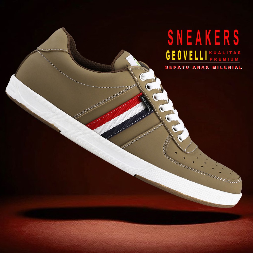 GVL GEOVELLI SEPATU SNEAKERS SNEKER PRIA MODEL ANAK MILENIAL ZAMAN NOW KUALITAS PREMIUM GBK 3100