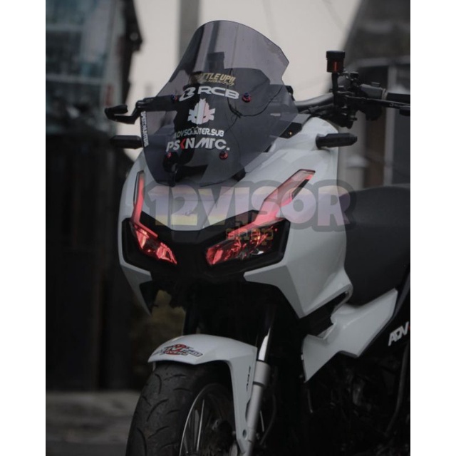 WINDSHIELD ADV 150 DAN 160 TDR SPORTY. VISOR ADV TDR SPORTY TEBAL 4MILI