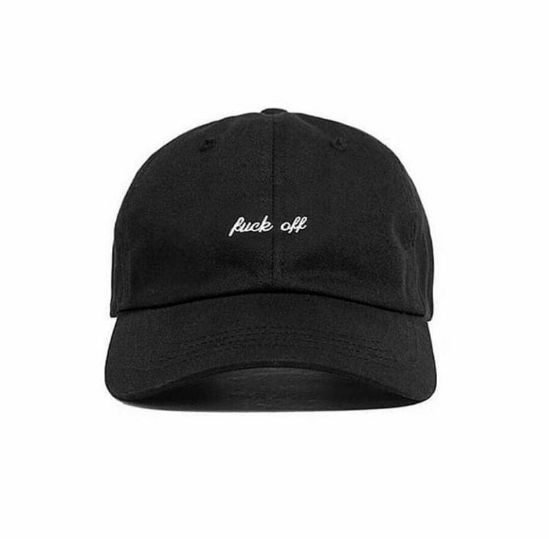 Topi Baseball Caps Fvck Off ||  Premium Quality✔