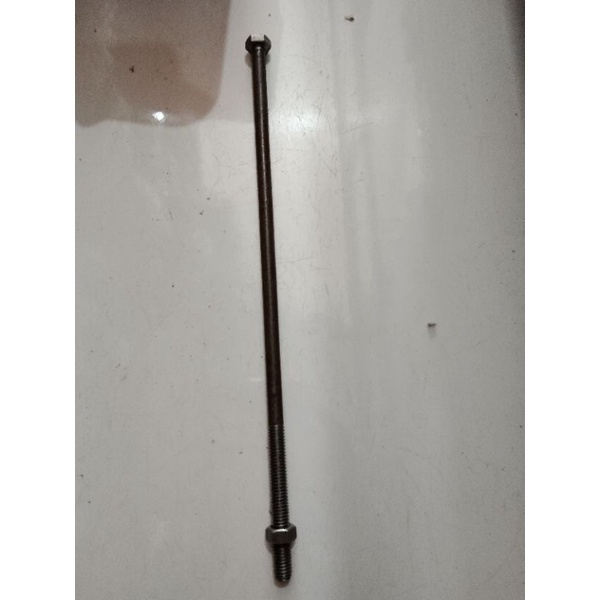 Baut hitam/baut kayu 3/8x30cm