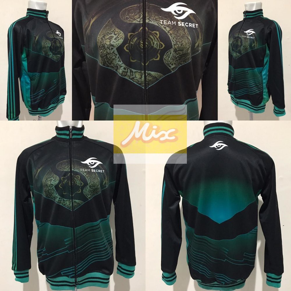 Jacket jaket Team Secret Green TI 2018 - Team Secret - Jaket Jumper Hoodie