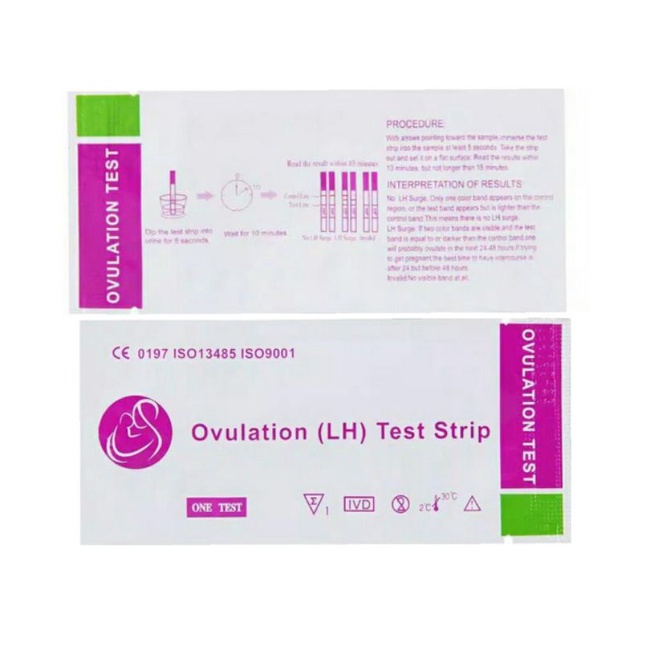 Ovulation Test LH - Alat Tes Kesuburan Ovutest Ovulasi Masa Subur Fertility Strip