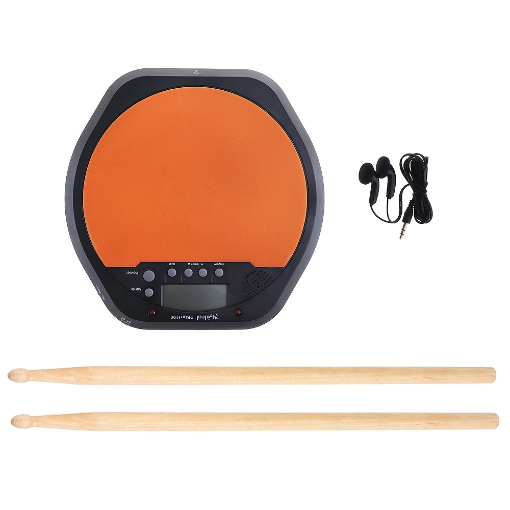 Metronome Drum Digital Elektrik Ukuran 8 Inci Bahan Kayu Maple Untuk Latihan