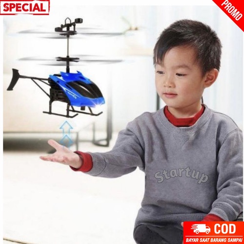 Helikopter Sensor - Mainan Anak Helikopter RC Sensor Tangan