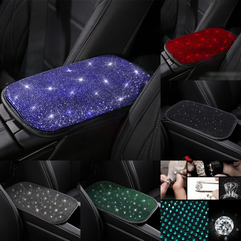 Alas Tangan Armrest Mat DAD FULL BLING BLING Premium Console Box Universal Mat for Set