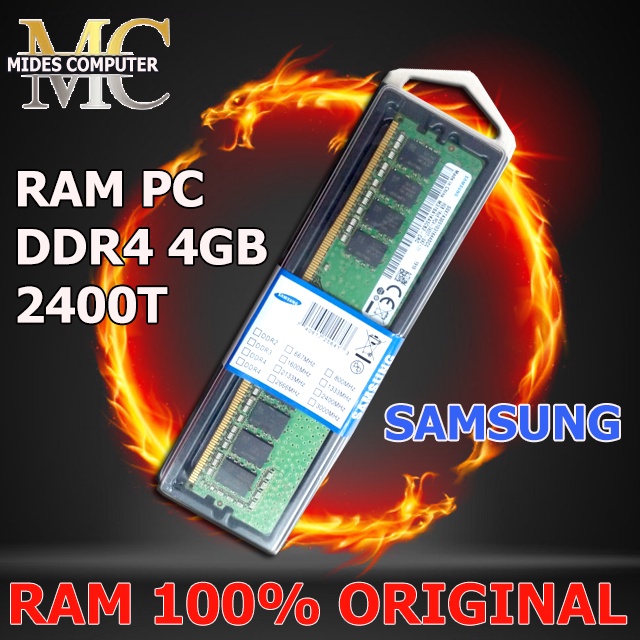 RAM MEMORY PC DDR4 4GB PC-2400