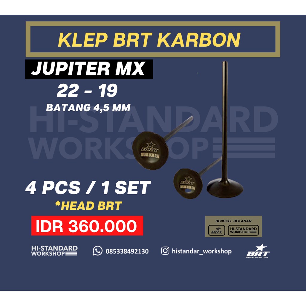 KLEP BRT 22 - 19 KARBON JUPITER MX
