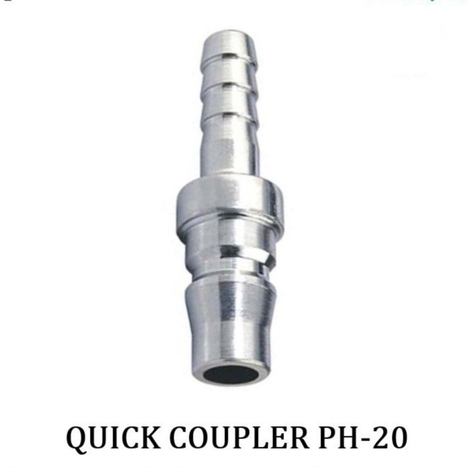 Quick Coupler PH 20 Sambungan Selang Kompresor Recoil Cuk Kopler PH20