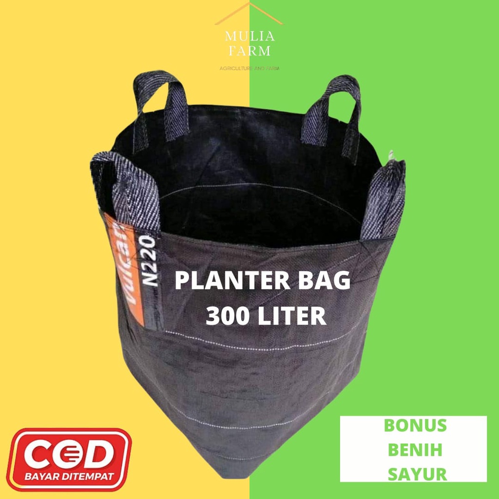 PLANTER BAG 300 LITER HITAM