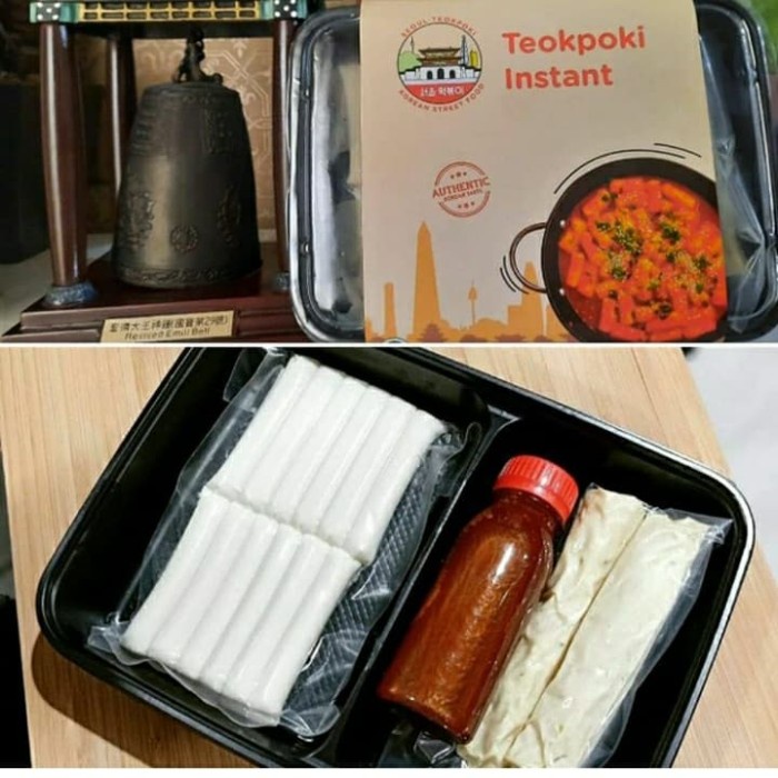 Korea Food Teopokki / Tteokbokki / Topokki Halal bisa Gojek