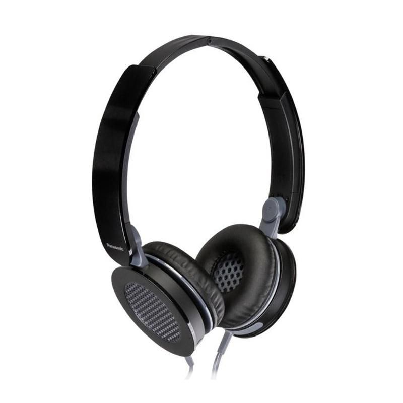 PANASONIC ON EAR HEADPHONE RP HXS 200 M BLACK