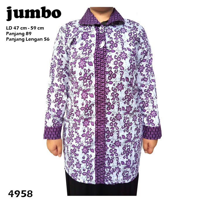 Blus Batik Jumbo Hughes