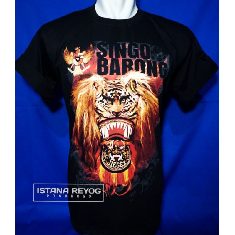 KAOS BUDAYA BARONG ORIGINAL PONOROGO JIEGEX BR004