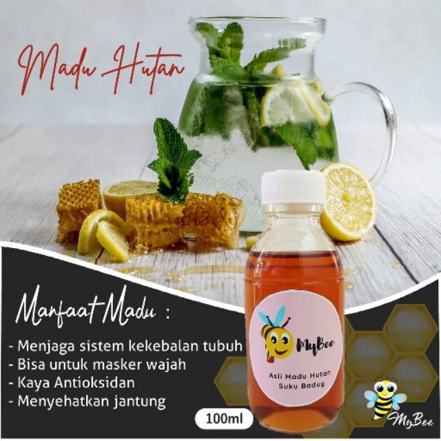 

MADU ASLI HUTAN SUKU BADUY 100ml - MADU LEBAH HUTAN LIAR