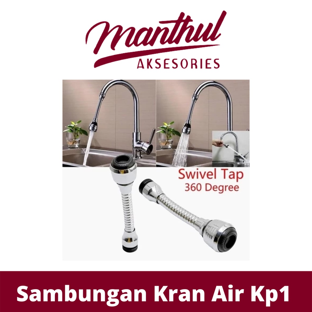 Kran Sambungan Air Panjang Stainless  KP1 Kran Air Dapur