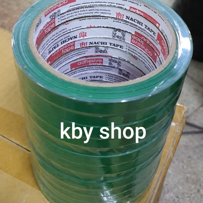 

ISOLASI BUAH ( HIJAU ) LEM KUAT SELOTIP 9MM SELOTIP Vynil PLASTIK