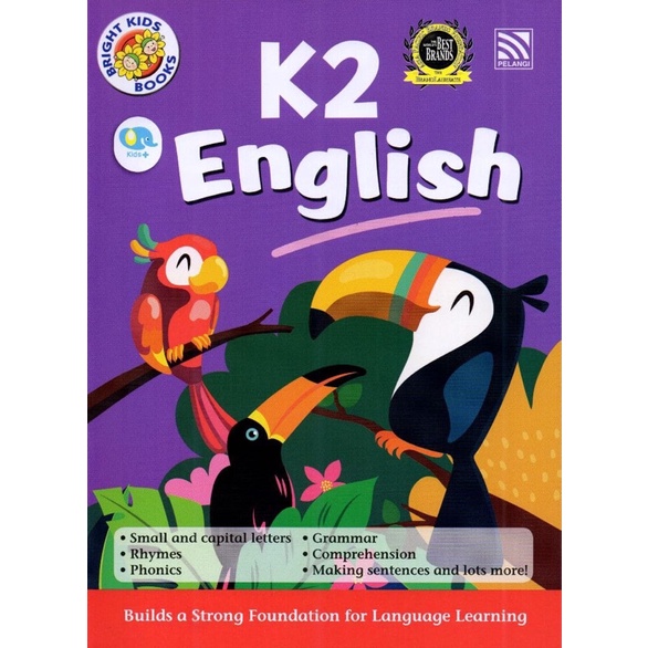 K2 English Workbook Bright Kids Books (Kindergarten 2)