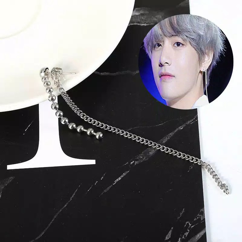 TEE0501 - Anting TUSUK Tindik Pria Wanita Kpop Korea BTS EXO GOT7