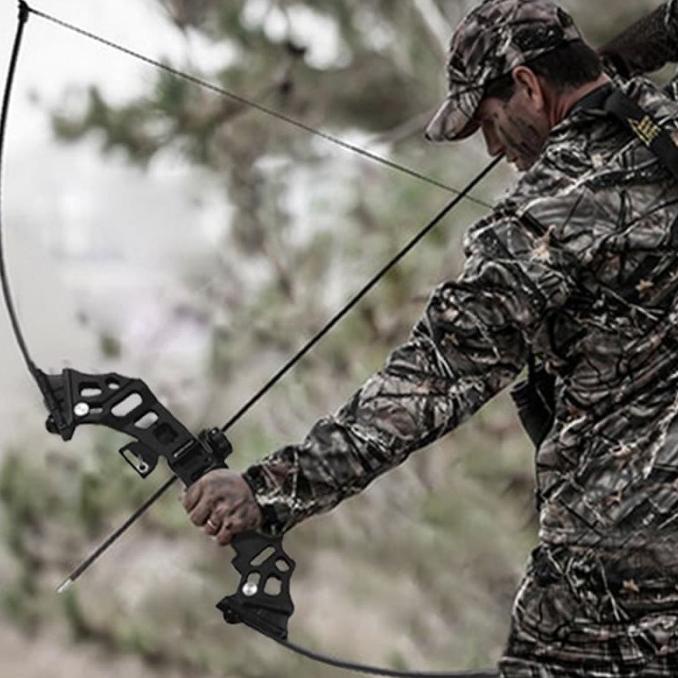 Busur panah 40 lbs hunting fishing bow aluminium recurve archery