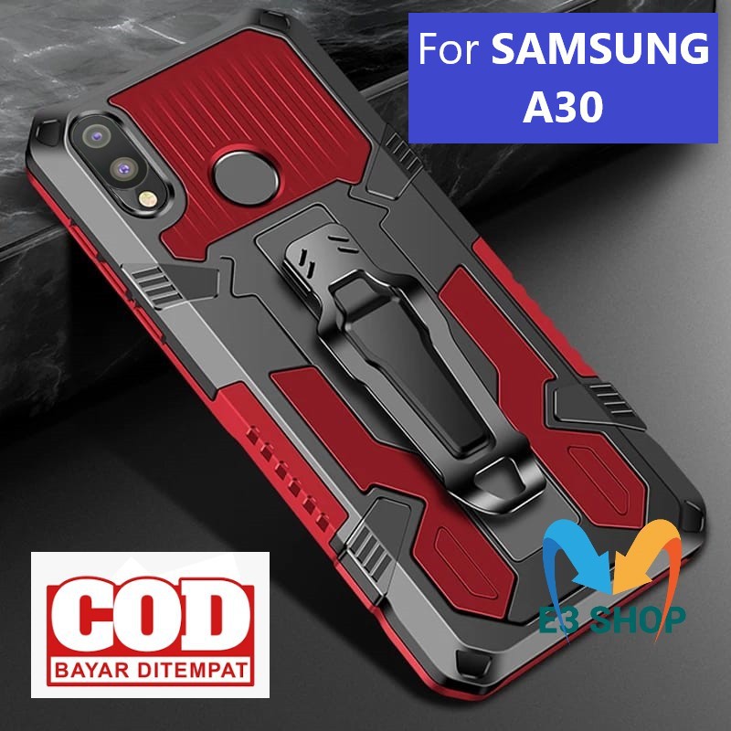 CASE HP SAMSUNG A30 STANDING BACK KLIP HARD CASE HP NEW COVER